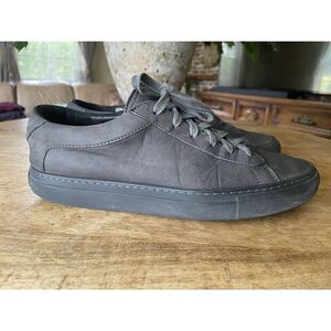 KOIO   Vera Pelle Capri Low-Top  Italian Genuine Grey Leather Women’s Sneakers 7
